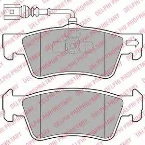 DELPHI LP2086 BRAKE PADS