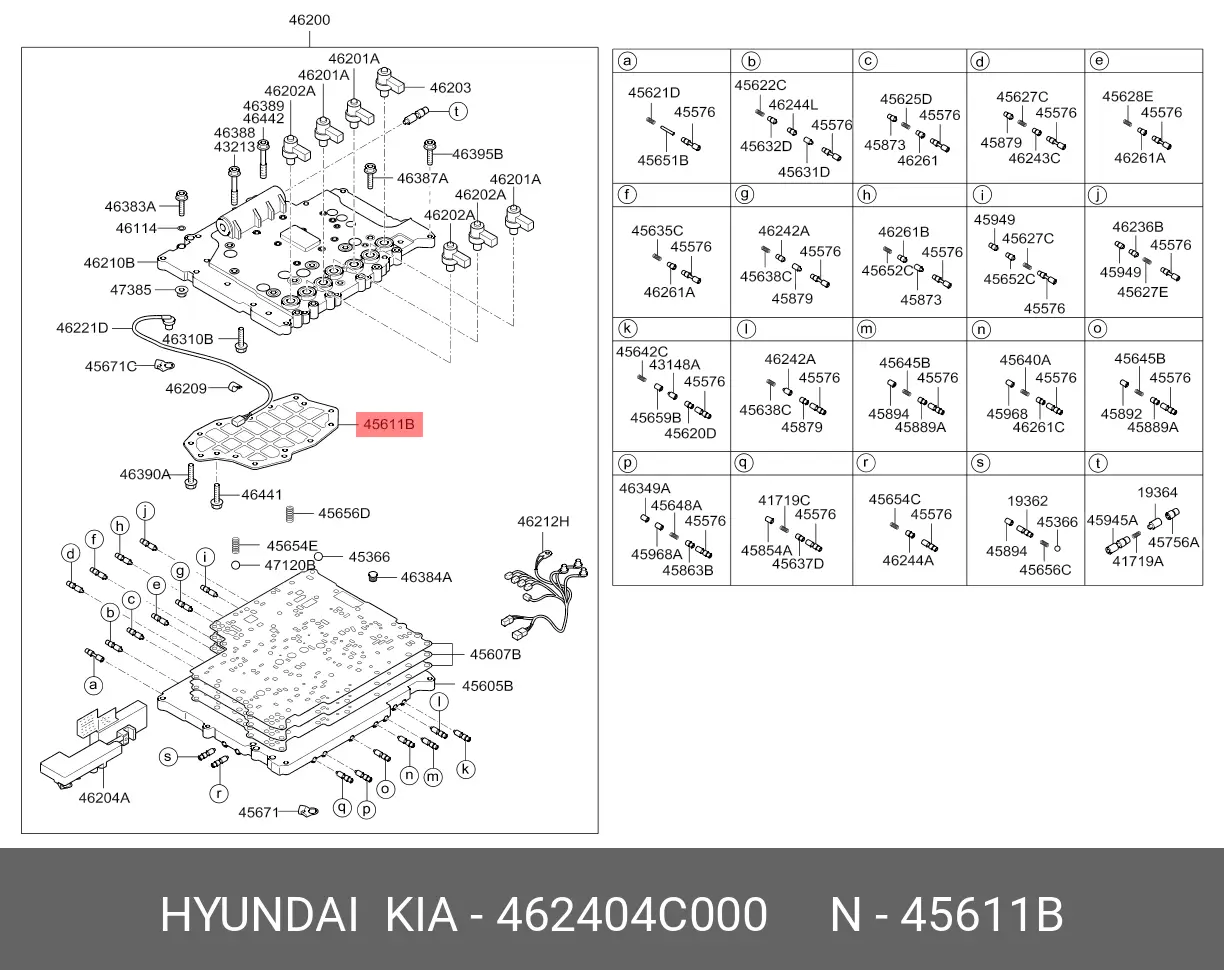 KIA 46240-4C000 TRANSMISSION FILTER