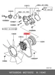 MITSUBISHI MD159552