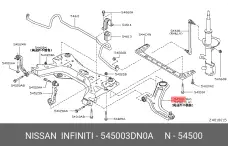 NISSAN 54500-3DN0A