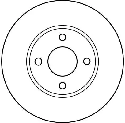 TRW DF4018 ROTOR DISC