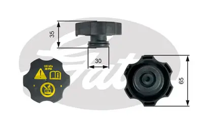 GATES RC249 RADIATOR CAP