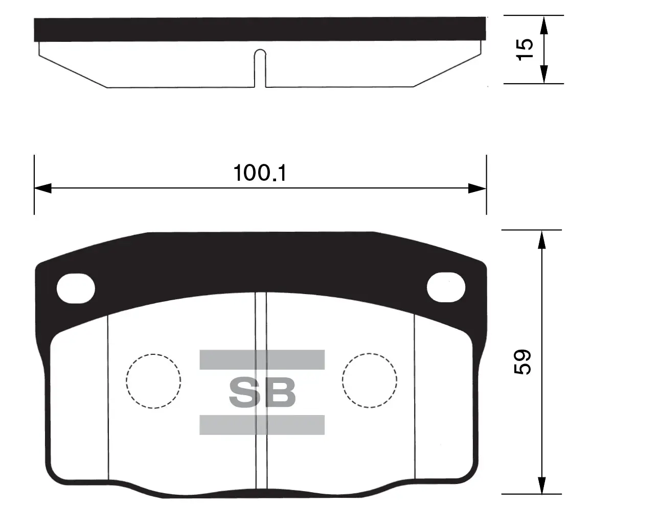 SANGSIN SP1055 BRAKE PADS