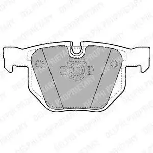 DELPHI LP1927 BRAKE PADS