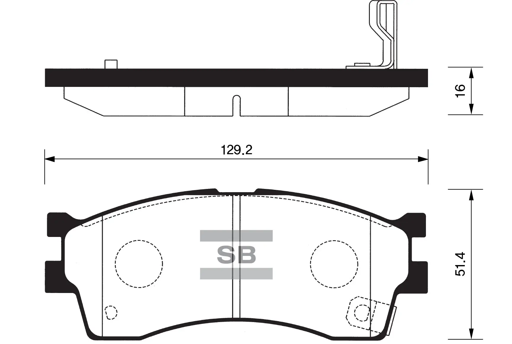 SANGSIN SP1113 BRAKE PADS