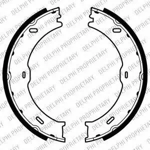 DELPHI LS2018 BRAKE SHOE