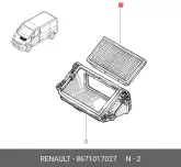 RENAULT 86 71 017 027