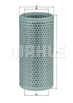 MAHLE/KNECHT LX 502 AIR FILTER