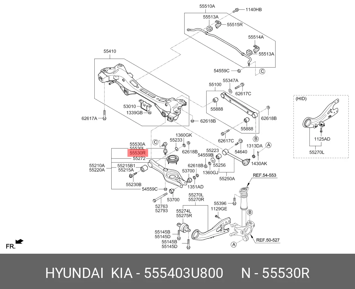 KIA 55540-3U800 STABILIZER LINK