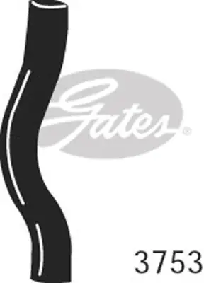 GATES 3753 RADIATOR HOSE