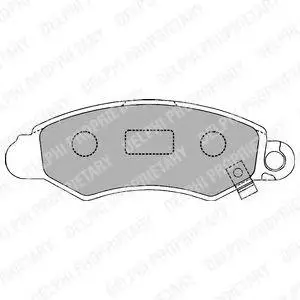 DELPHI LP1318 BRAKE PADS