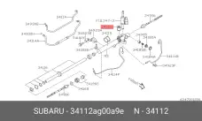 SUBARU 34112-AG00A-9E