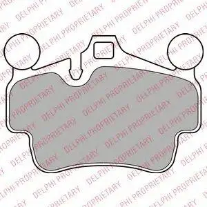 DELPHI LP2236 BRAKE PADS