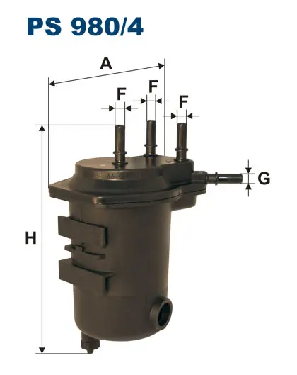 FILTRON PS980/4 DIESEL FILTER (INJECTOR)