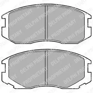 DELPHI LP1594 BRAKE PADS