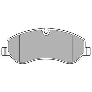 DELPHI LP2661 BRAKE PADS