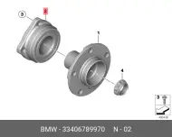 BMW 33 40 6 789 970