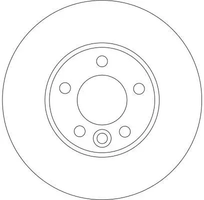 TRW DF4308S ROTOR DISC