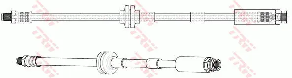 TRW PHB 628 BRAKE HOSE