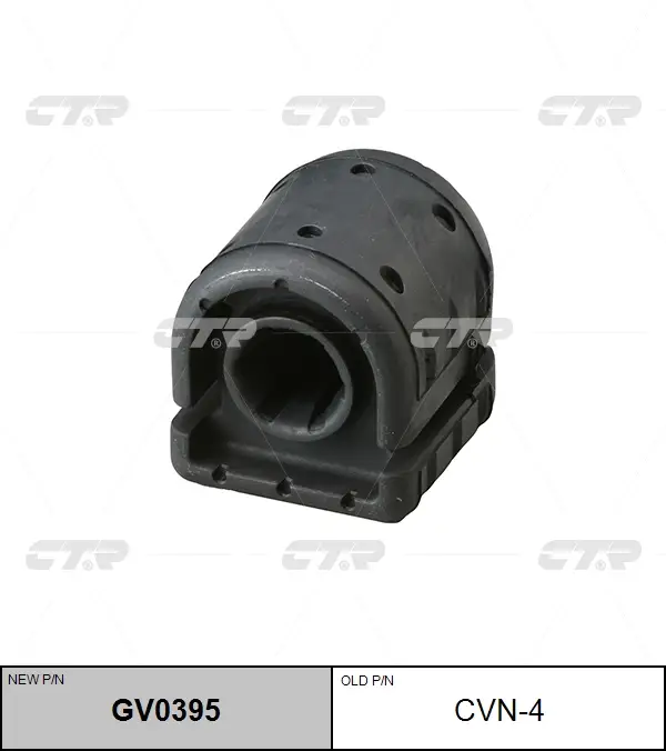 CTR GV0395 BUSH, SUSPENSION