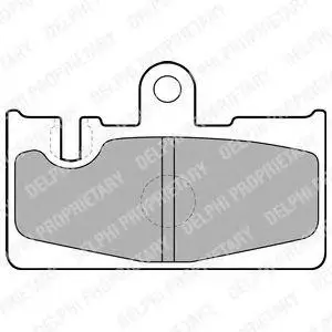 DELPHI LP1690 BRAKE PADS