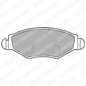 DELPHI LP1699 BRAKE PADS