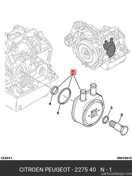 Peugeot / Citroen 0000227540 PART