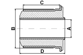 ISUZU 8-97364-171-0_BHF BUSH, SUSPENSION